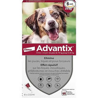 Produktbild von Elanco Advantix Spot-On Antiparasit für Hunde 2,5 ml