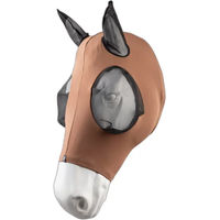Produktbild von Elastische Fliegenmaske für Pferde von Horze aus Polyester in Braun und Beige