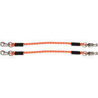Produktbild von Elastische Longierleine mit Panikhaken von Harry's Horse in Schwarz Weiß oder Orange