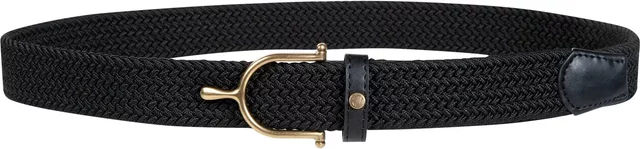 Elastischer Gürtel Damen HKM Ann Schwarz 90 cm – Bild 1 von 1