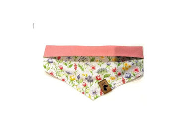 Produktbild von Elbhunde Hundehalstuch Flower aus Baumwolle Bunt Größe L