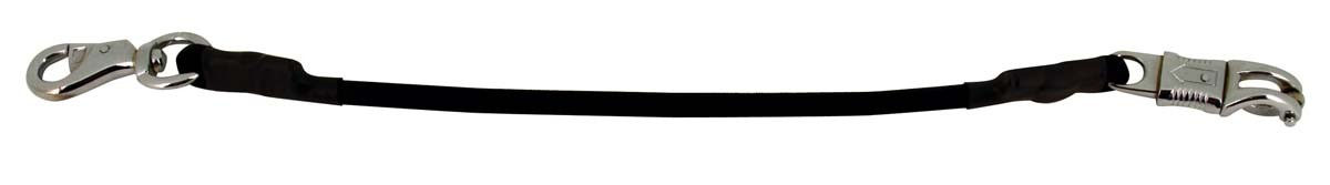Produktbild von Eldorado Anbindegurt Elastik Schwarz 50 cm für Pferde