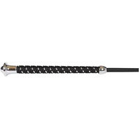 Produktbild von Eldorado Dressiergerte mit Silberknauf in Schwarz 90 cm