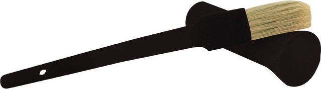 Eldorado Hufpinsel mit Kappe für die Pferdehufpflege in Schwarz aus Kunststoff – Bild 1 von 2