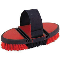 Produktbild von Eldorado Kardätsche SOFTTOUCH Pferde Bürste rot/navy