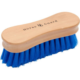 Eldorado Wurzelbürste für Pferde aus Holz in Blau – Bild 1 von 2