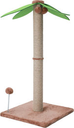 ele eleoption Katzenkratzbaum aus massivem Holz mit Sisal und Spielzeug für Katzen und Hunde – Bild 1 von 1