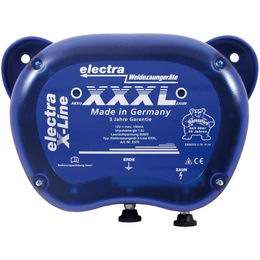 Electra X-Line XXL Elektrozaungerät Kombigerät 12V und 230V aus Kunststoff in Blau – Bild 1 von 4
