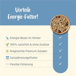 elles Beeren-Schmaus Wildvogel-Streufutter Ganzjährig 750g - 750 g – Bild 1 von 5