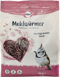 Elles getrocknete Mehlwürmer Wildvogel Snack 500 g – Bild 1 von 4