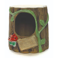 Produktbild von Elmato 10541 Baumhöhle Keramik Unterschlupf für Nager aus Ton 18x19x20cm