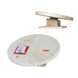 Produktbild von Elmato Circle Fun Drehteller Holz-Laufrad für Nager wie Hamster und Mäuse 30cm