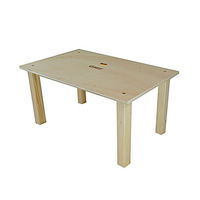Produktbild von Elmato Nagerunterstand Etage aus Naturholz für Meerschweinchen Kaninchen und Hamster 40x25x15cm