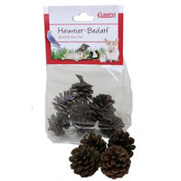Produktbild von Elmato Tannen- und Kiefernzapfen Ergänzungsfutter für Wildtiere und Wildvögel 6 Stück