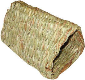 Produktbild von ELMATO Tierhöhle Flechttunnel aus Naturgras für Nager 30x16cm