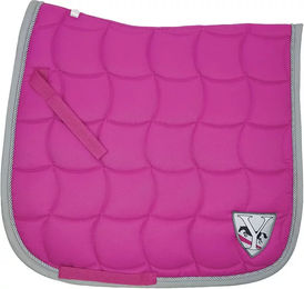 Produktbild von ELONEO Dressursattelpad York Neo für Vollblut in Rosa aus Baumwolle