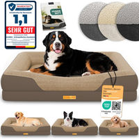 Produktbild von ELONEO Orthopädisches Hundebett Braun Größe XL