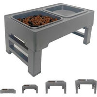 Produktbild von ELS PET Slow Feeder Anti-Schling-Hundenapf mit Spritzschutz in Grau aus Kunststoff