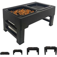 Produktbild von ELS PET Slow Feeder Anti-Schlingnapf aus Silikon für Hunde in Schwarz