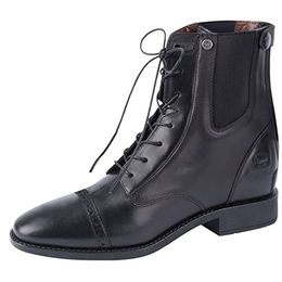 ELT Belfort Reitstiefel aus Leder wasserabweisend Schwarz Größe 39 Unisex – Bild 1 von 6