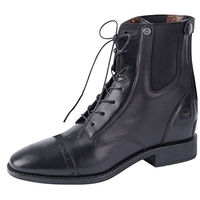 Produktbild von ELT Belfort Reitstiefel aus Leder wasserabweisend Schwarz Größe 39 Unisex