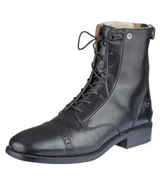 ELT Belfort Winter Reitstiefel aus Leder Schwarz Grösse 42 wasserabweisend Unisex – Bild 1 von 9