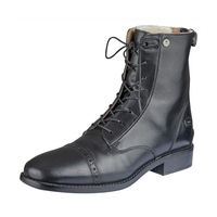 Produktbild von ELT Belfort Winter Reitstiefel aus Leder Schwarz Grösse 42 wasserabweisend Unisex
