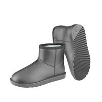 Produktbild von ELT Bootie Rainless Short Gummistiefel für Hunde Größe 38 Asphalt
