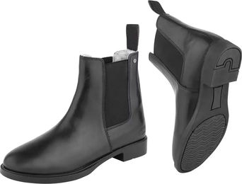 ELT Damen Jodhpurstiefeletten aus Leder für den Winter, schwarz, Gr. 36, wasserabweisend – Bild 1 von 13