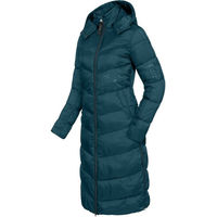 Produktbild von ELT Damen Lightweight Oslo Parka wasserabweisend Petrol Blau Größe L