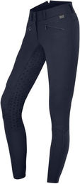 ELT Damen Reithose Hella High Waist Vollbesatz mit Silikon in Nachtblau D38 – Bild 1 von 5