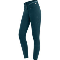 Produktbild von ELT Damen Reithose Maja Glam Curved High Waist Full-Grip mit Silikonbeschichtung Petrolblau Größe 42