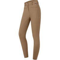 Produktbild von ELT Damen Reithose Maja Glam Curved High Waist mit Full-Grip Silikon-Vollbesatz Cappuccino Größe 44
