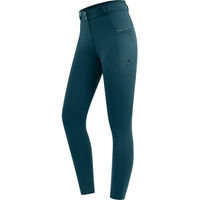 Produktbild von ELT Damen Reithose Romy Glam Full-Grip Petrolblau D34 wasserabweisend