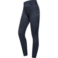 Produktbild von ELT Damen Reitleggings Ella mit Silikon-Vollgrip in Blau Grösse 46