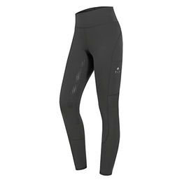 ELT Damen Reitleggings Hanna Mesh High Waist mit Full-Grip in Braun Größe 48 – Bild 1 von 5