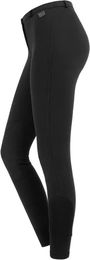 Produktbild von ELT Damen Reitleggings mit Grip aus Baumwolle Schwarz Größe 34