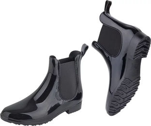 ELT Damen Reitstiefel Jodhpur Shiny Schwarz Waterproof Winter – Bild 1 von 9