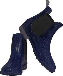ELT Damen Reitstiefel Jodhpur Sparkle Blau wasserdicht – Bild 1 von 8