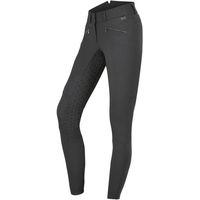 Produktbild von ELT Damen Vollbesatz Reithose Hella High Waist mit Silikon in Asphalt D48