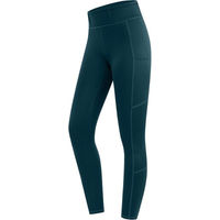 Produktbild von ELT Ella Glam Reitleggings Damen Full-Grip Petrolblau Größe 38