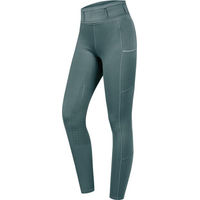 Produktbild von ELT Ella Glam Reitleggings Damen mit Full-Grip Silikon Piniengrün Größe 48