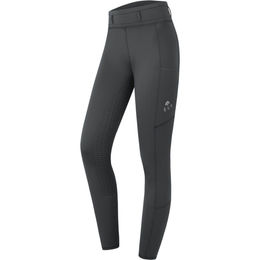 ELT Ella Reitleggings Full-Grip für Damen und Kinder in Asphalt Grau Größe 140 – Bild 1 von 13