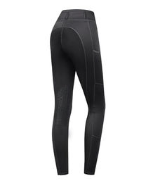 ELT Ella Reitleggings mit Knie-Silikon Grip für Damen und Kinder in Schwarz Größe 140 – Bild 1 von 3