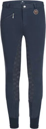 ELT Fun Sport Reithose Full Grip für Mädchen aus Baumwolle Winter Blau – Bild 1 von 1