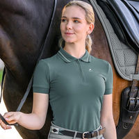 Produktbild von ELT Funktions-Poloshirt Prag piniengrün Größe L