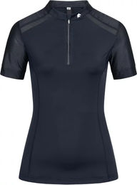 ELT Funktions-Zip-Shirt Nancy Damen Reitshirt Blau XXS – Bild 1 von 6