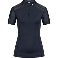 Produktbild von ELT Funktions-Zip-Shirt Nancy Reitshirt für Damen in Blau Grösse XS