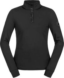 ELT Funktionsshirt Esthal Damen Reitshirt Schwarz XXL aus Polyester für den Winter – Bild 1 von 6