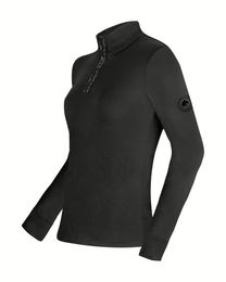 ELT Funktionsshirt Esthal Reitshirt für Damen in Schwarz Grösse M mit Fleece für den Winter – Bild 1 von 9